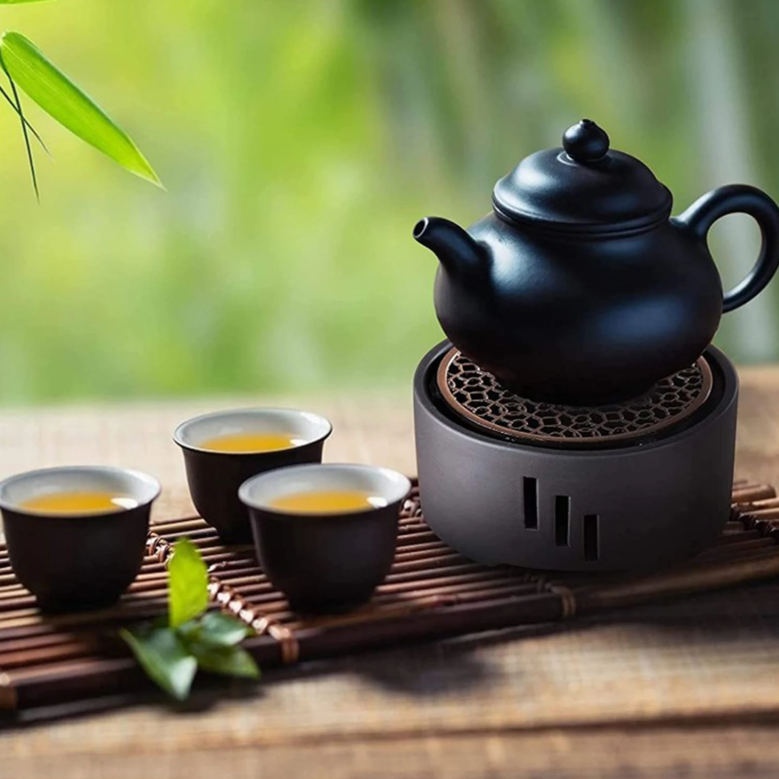 

Грелка для чая, кружка, грелка для стола, кружка, грелка для стола, керамический чайник с отверстиями, теплое приспособление, ажурный дизайн, ...