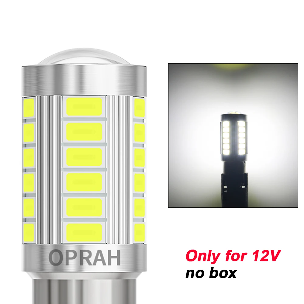 

2 шт. светодиод 1156 BA15S P21W 1157 BAU15S PY21W P21/5W BAY15D для автомобиля, грузовика, квадроцикла, Canbus 5630SMD, указатель поворота, лампа DRL, 12 В, 24 В