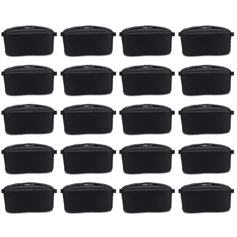 

20X универсальная вставка разделительная мягкая сумка для камеры Противоударная крышка для камеры Dslr Slr (черный)