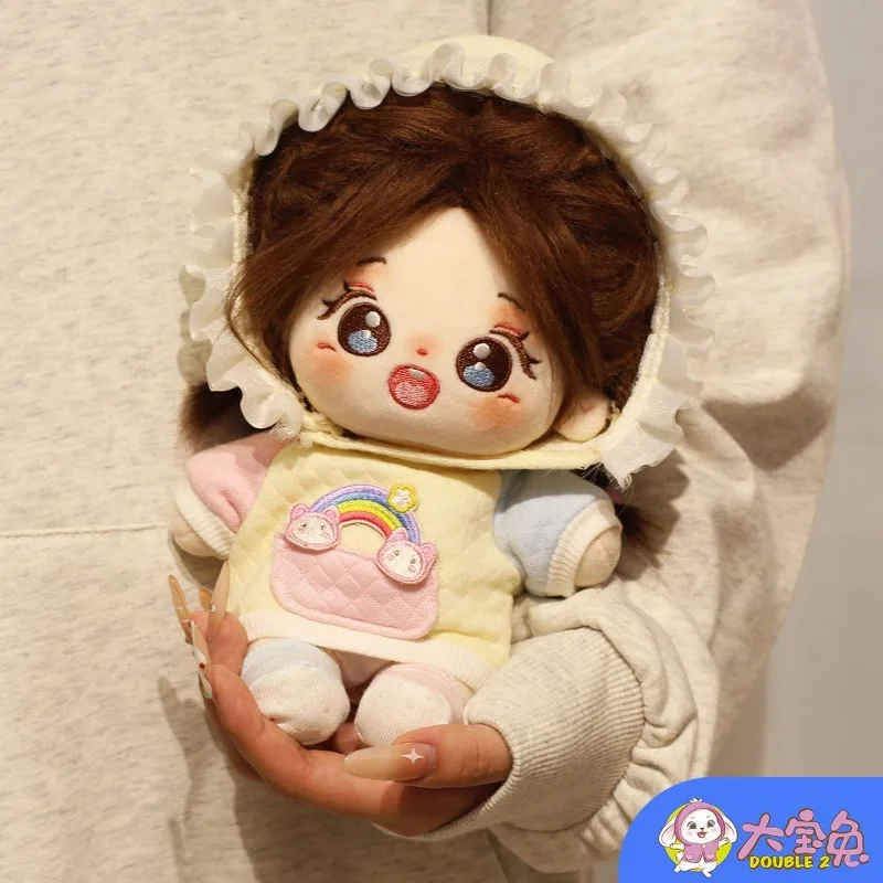 Комплект одежды для куклы из хлопка 20 см