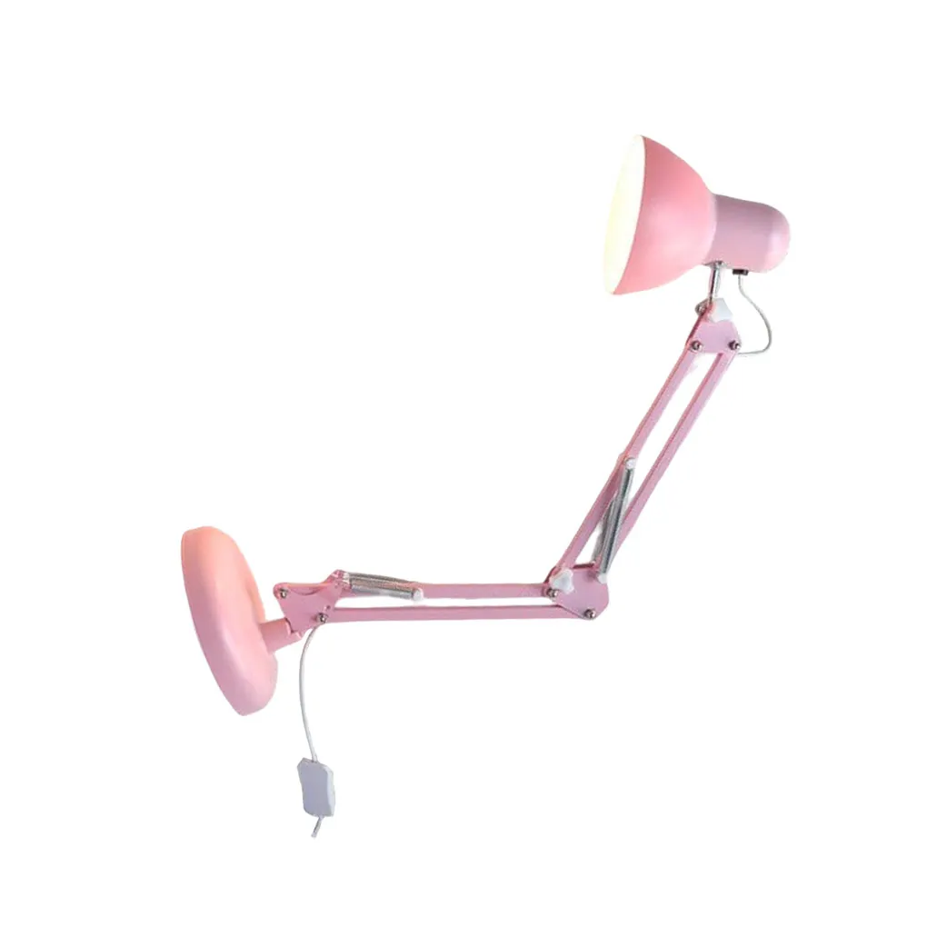 

Настольная лампа для чтения с американской вилкой, приглушаемый светильник для прикроватного столика, с дистанционным управлением, для спальни, общежития, офиса
