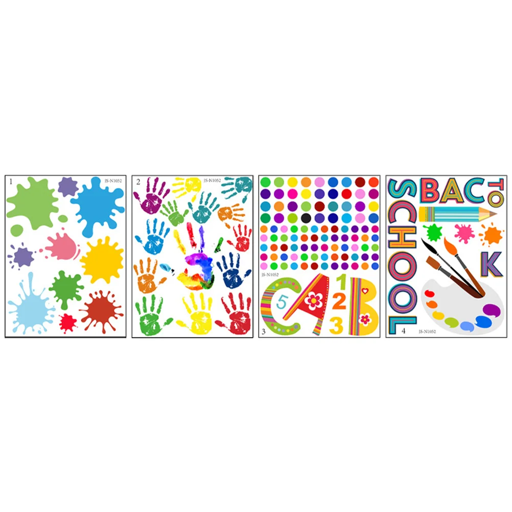 

School Wall Window Stickersto Clings Day Sticker Classroom Decor Decalsfirst Decal Room Sign Motivational Decorations Welcome