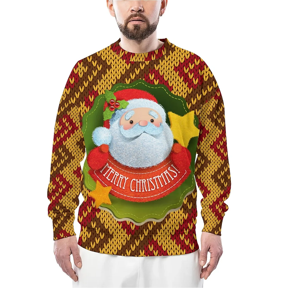 Рождественская Толстовка с 3D принтом liaseo очаровательный и милый дизайн идеально