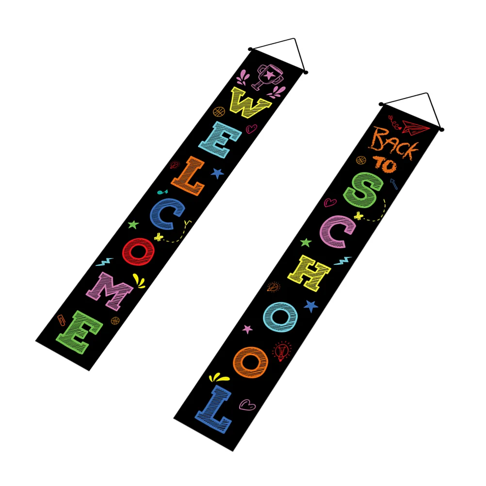 

Spring Festival Couplets Decorative School Season Door Back To Welcome Sign Porch Banners