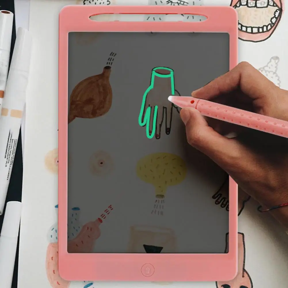 

1 Набор доски для рисования, прозрачный дизайн, портативная доска для граффити для обучения