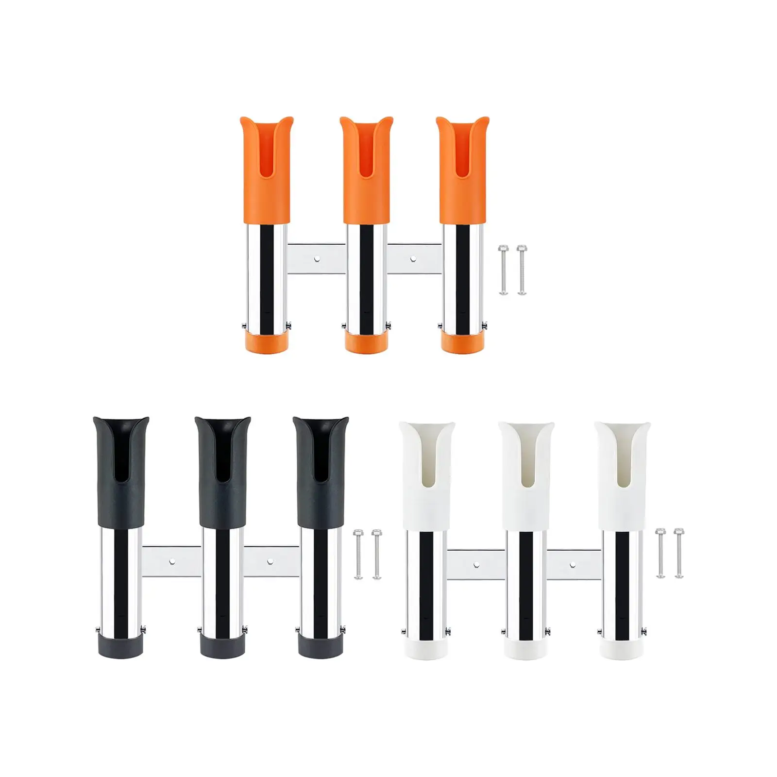 

3 Line Fishing Rod Holder Fishing Tackle Tool Freshwater Saltwater Fishing Pole Rack Lightweight for Ship Truck Car Canoe Yacht