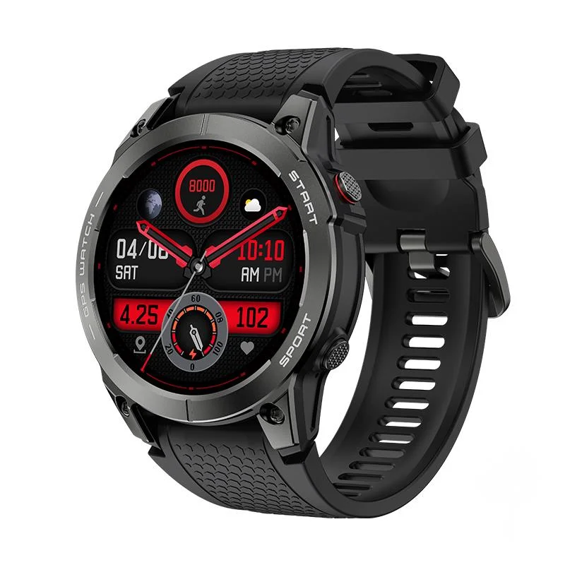 

New Smart Watch Men AMOLED 24H Health Monitor Infrared Blood Oxygen IP68 Waterproof Bluetooth Call 100+Sport Military Smartwatch
