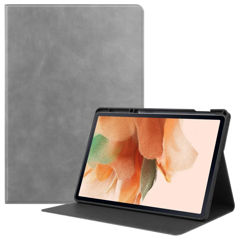 

For Samsung Galaxy Tab S7 FE 12.4 inch T730 T736B 2021 Case Coque TPU Silicone Shell with Pencil Holder
