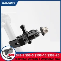 camvate super crab clamp pliers clip with 360%c2%b0 swivel ball head mount 58 27 screw thread for microphone mounts and stands
