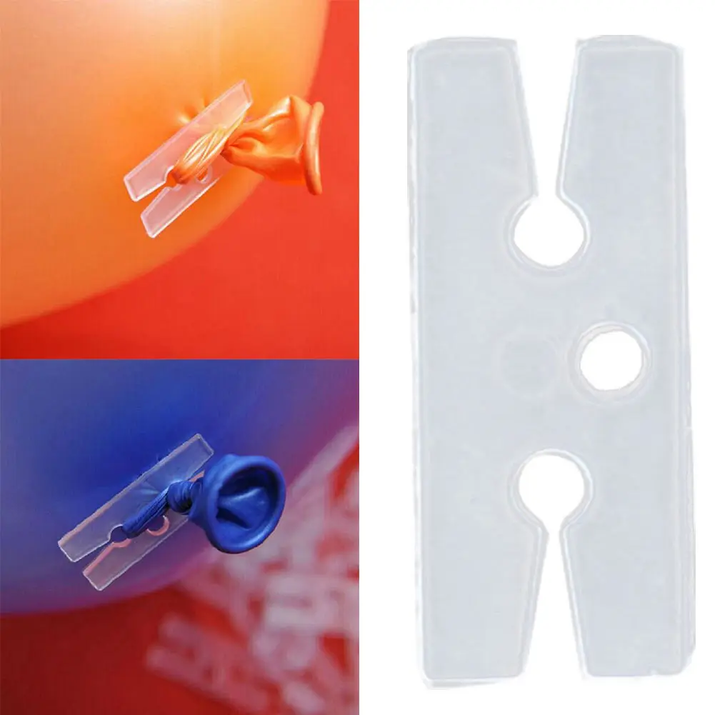 

100 шт./партия, зажимы для воздушных шаров