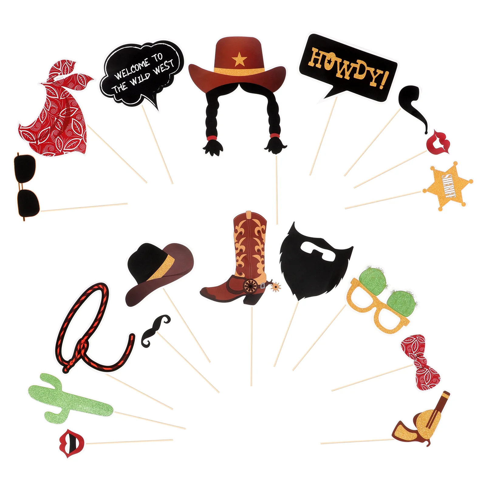 Фотоаксессуар для вечеринок, сувениры в западном стиле, подарок для ...