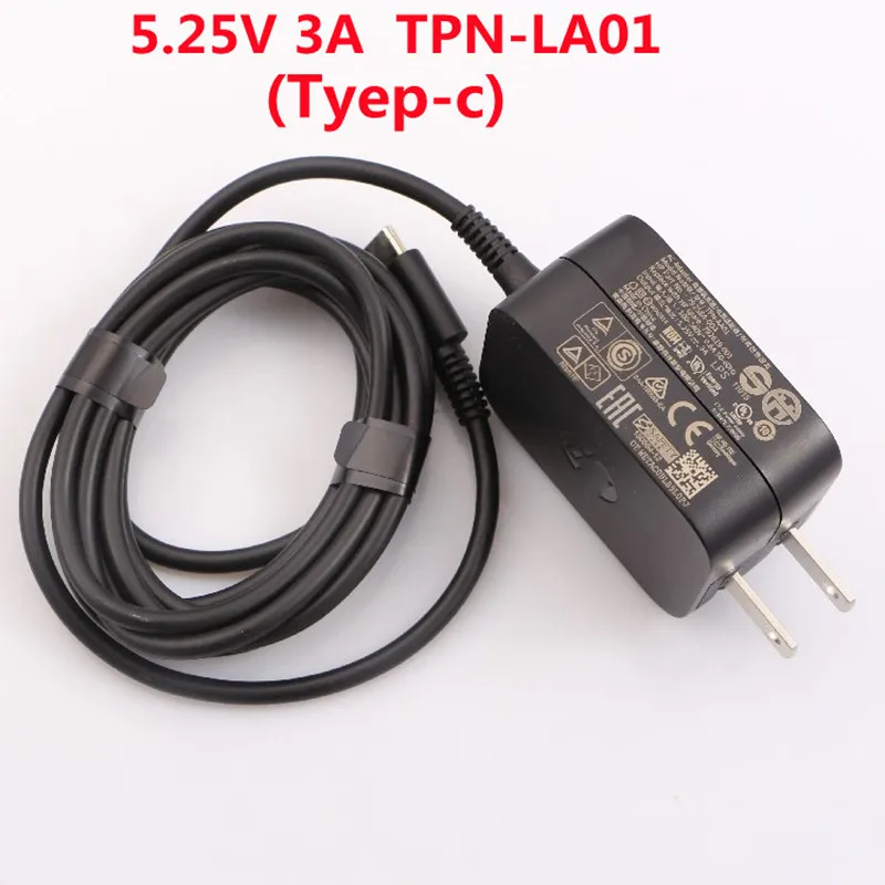 

Genuine 5.25V 3A Laptop AC Power Adapter for HP X2 210 G1 Tablet 608 G1 BetacHable Tablet pc Charger TPN-LA01 PA-1150-23HA