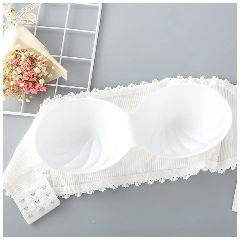 Женский бюстгальтер без бретелек невидимое нижнее белье топ-труба с накладкой на