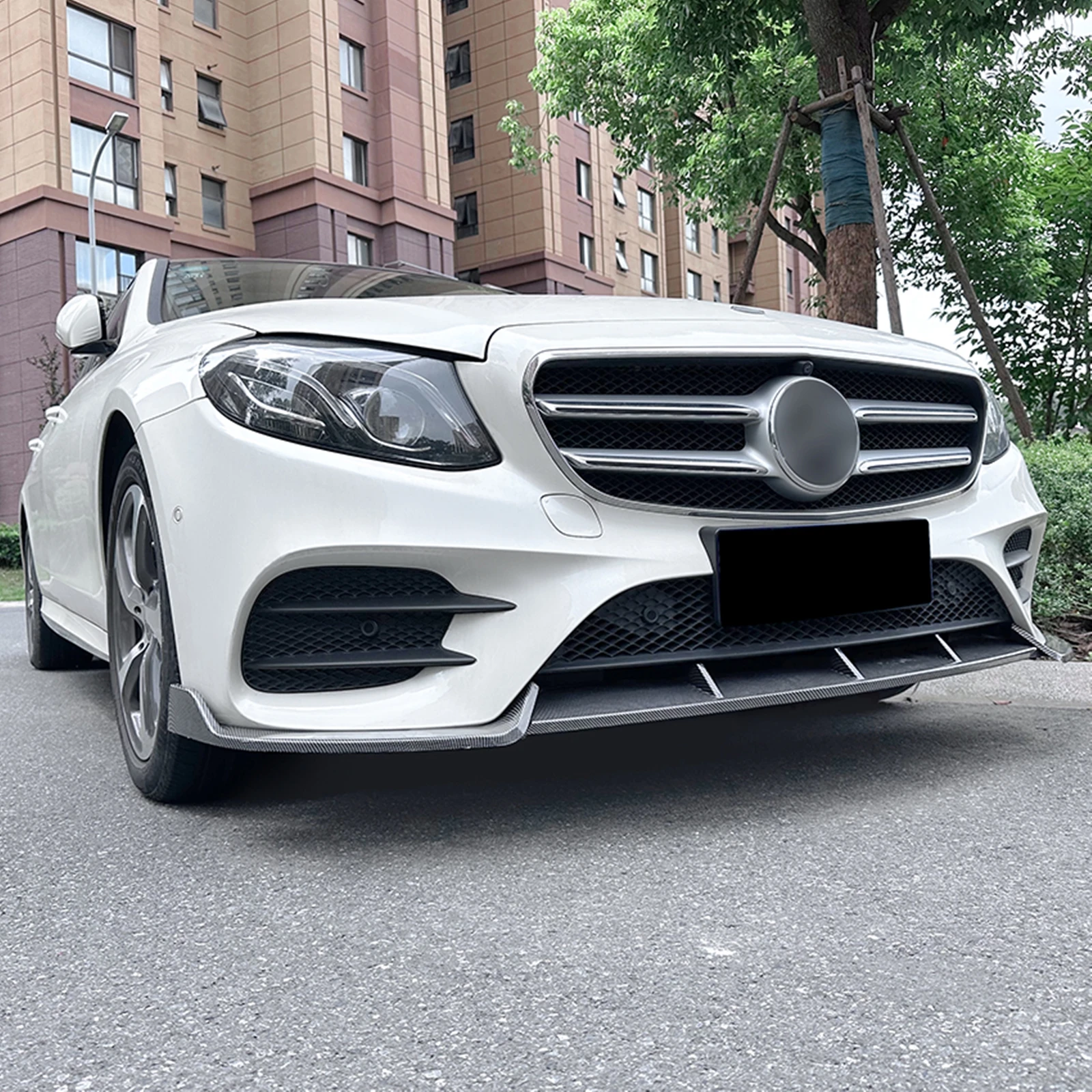 Спойлер переднего бампера автомобиля нижний сплиттер губ для Mercedes Benz E Class W213 E260