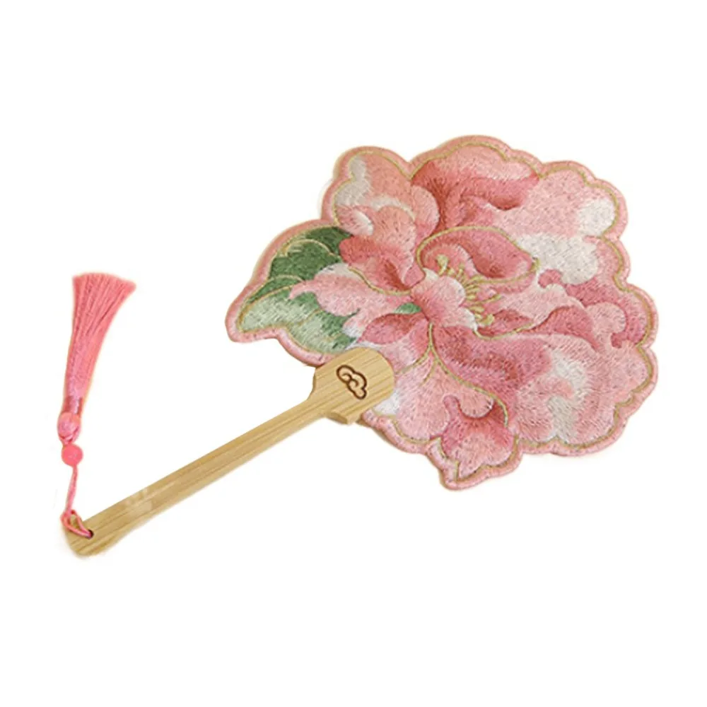 

Винтажный ручной вышитый веер полиэстер