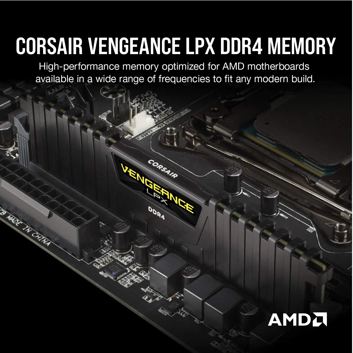 Corsair Vengeance LPX оперативная Память DDR4 8/16/32 ГБ 3200/3600 МГц DIMM память для настольного