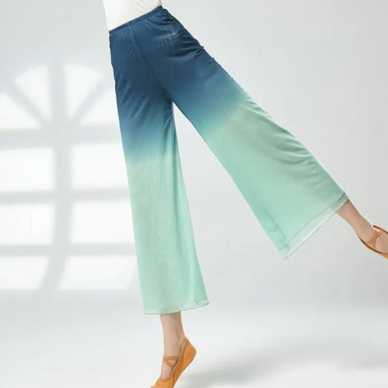 2-слойные марлевые брюки классическая танцевальная одежда для выступлений на