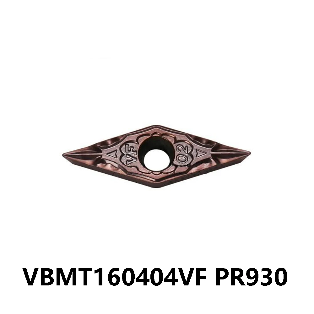 VBMT331VF Оригинал VBMT 160404 ВФ 35 ° Клинок VF PR930 Твердосплавные вставки Токарные фрезы по