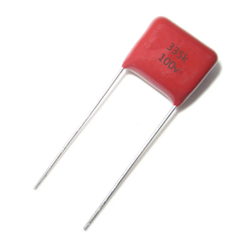 

5pcs CBB 100v 3.3UF 335K PITCH 15MM 10% DIP CBB Polypropylene film capacitor