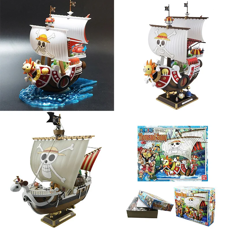 

Bandai цельная тысяча солнухов Веселая лодка ПВХ экшн-фигурка семейный корабль игрушка сборная Коллекционная модель подарок для детей