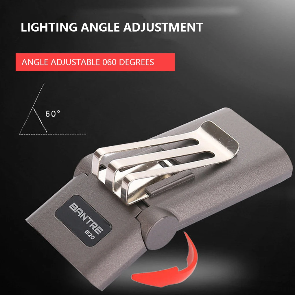 

Hat Clip Light Outdoor Rechargeable Shake Hand Induction Cap Headlamp Fishing Cycling Headlight Head Lamp Indicator