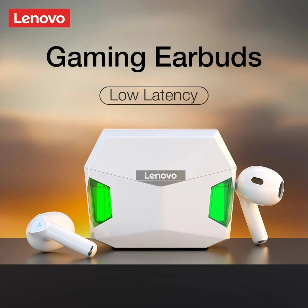 

Lenovo GM5 Bluetooth Earphone Wireless 5.0 TWS Earbuds Gaming Headset Low Latency Headphone Sports Waterproof Noise Reduction