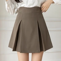 pleated skirt womens 2022 korean fashion high waist mini a line short skirt woman skirts new summer women clothing falda mujer