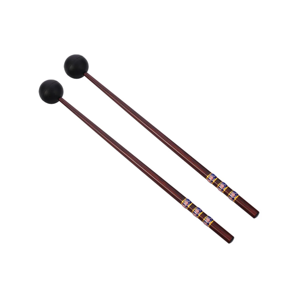 

2 Pieces Tongue Drum Mallets Sticks Wood Rods Professional Early Learning Long Drumstick Percussion Practice Accessories