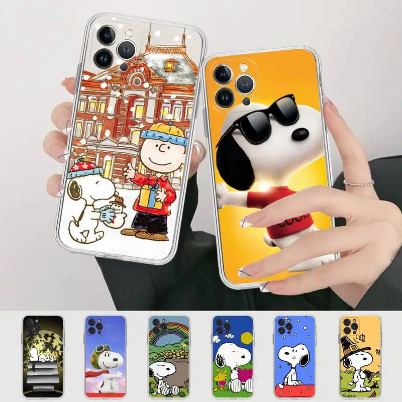 

Ssno-opys Phone Case Silicone Soft for iphone 14 13 12 11 Pro Mini XS MAX 8 7 6 Plus X XS XR Cover