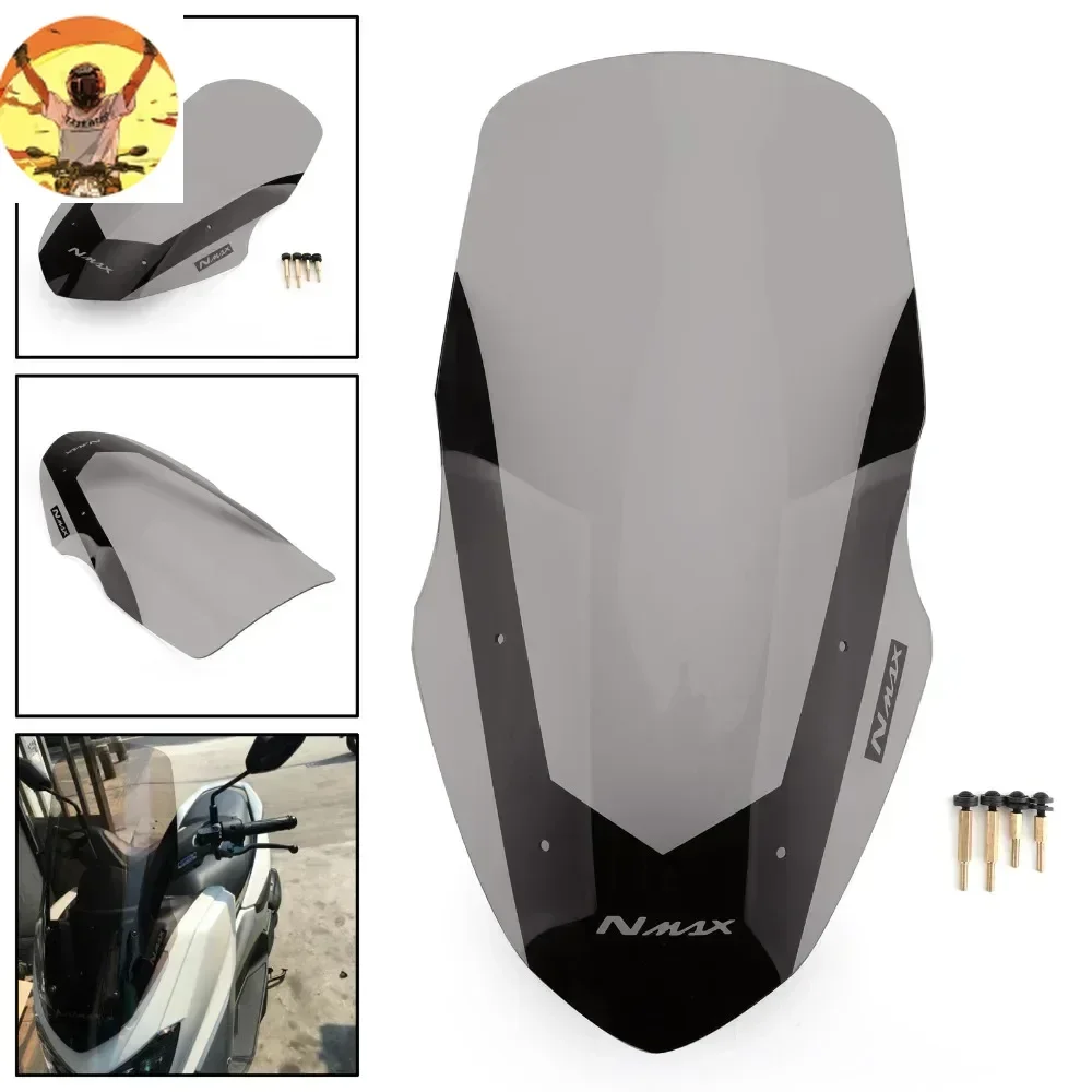 Прозрачный отражатель ветрового стекла для мотоцикла Yamaha NMAX155 N-MAX 125 NMAX 155 2016-2018