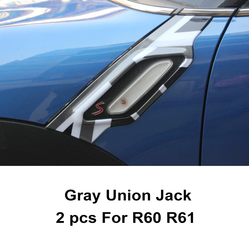 2 шт. наклейка на крышку автомобильного сигнала для Mini Cooper S R61 R60 |