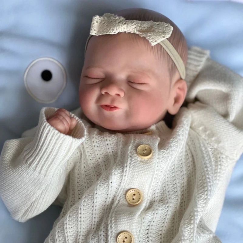 Reborns Baby 18 дюймов новорожденный сон выглядит реально с аксессуаром подарок на день