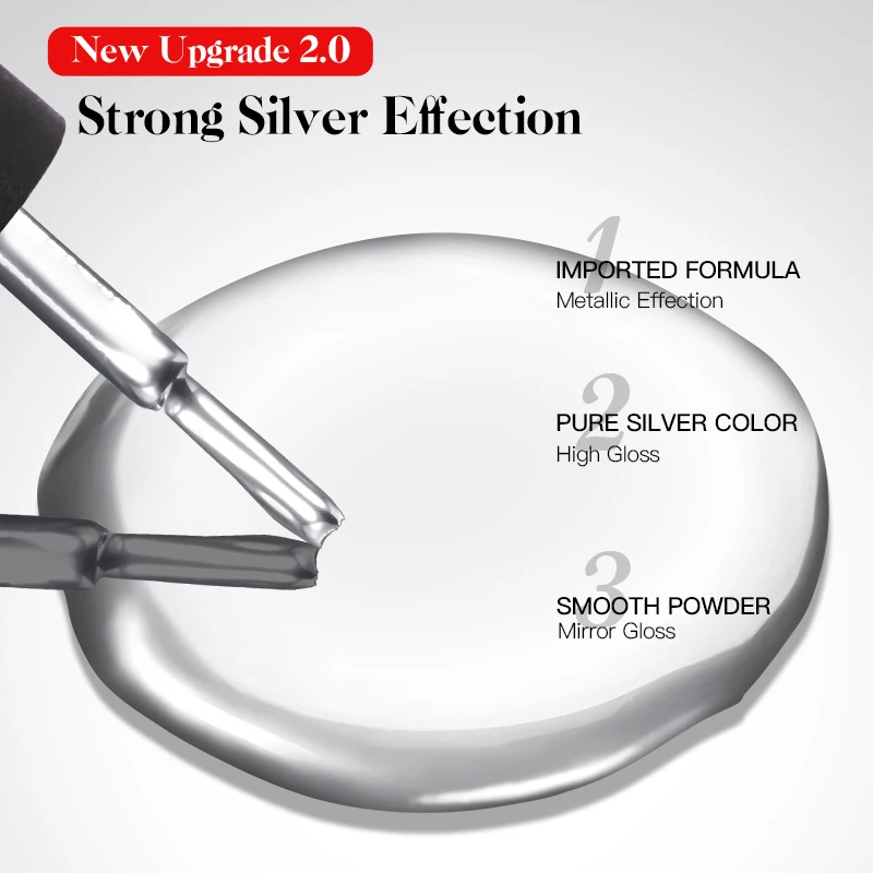 MEET ACROSS 7 мл металлическая роспись Гель-лак для ногтей зеркальный эффект