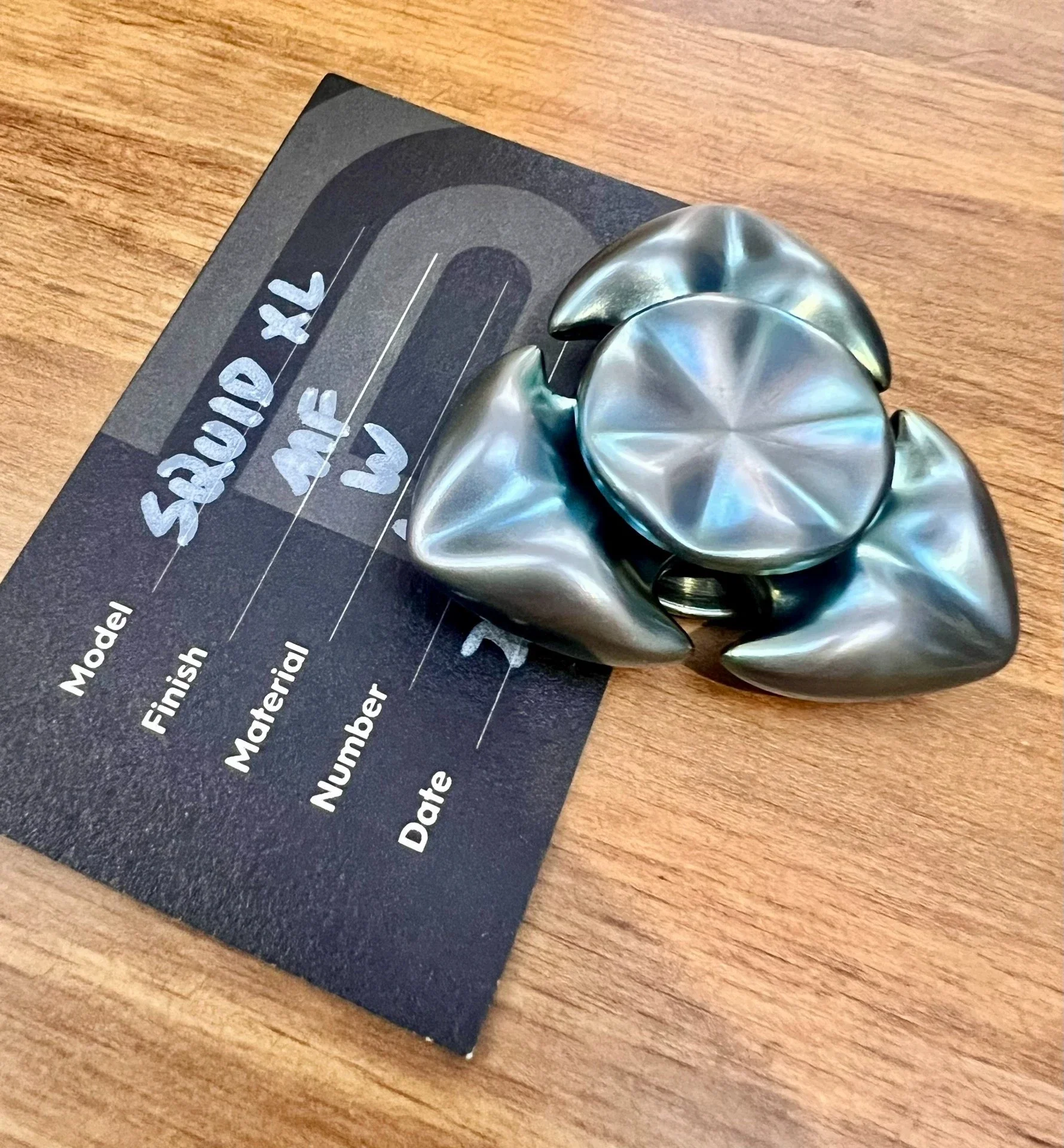 Гироскоп Cold Rain Tungsten Squid XL на палец