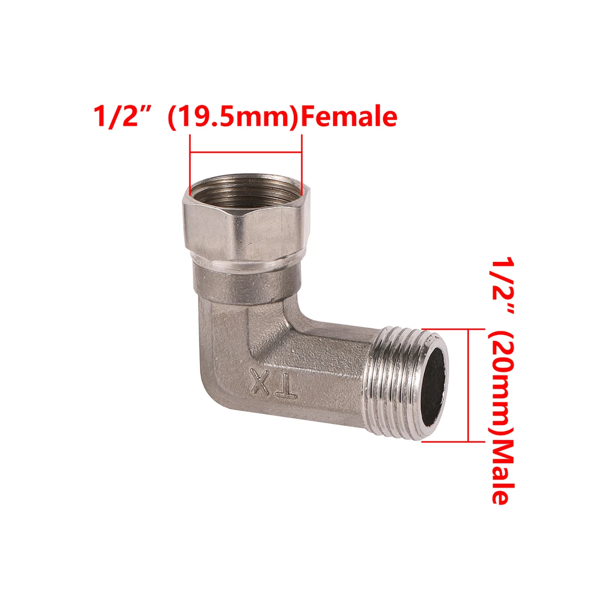 

Латунные угловые фитинги для труб 1/2 дюйма