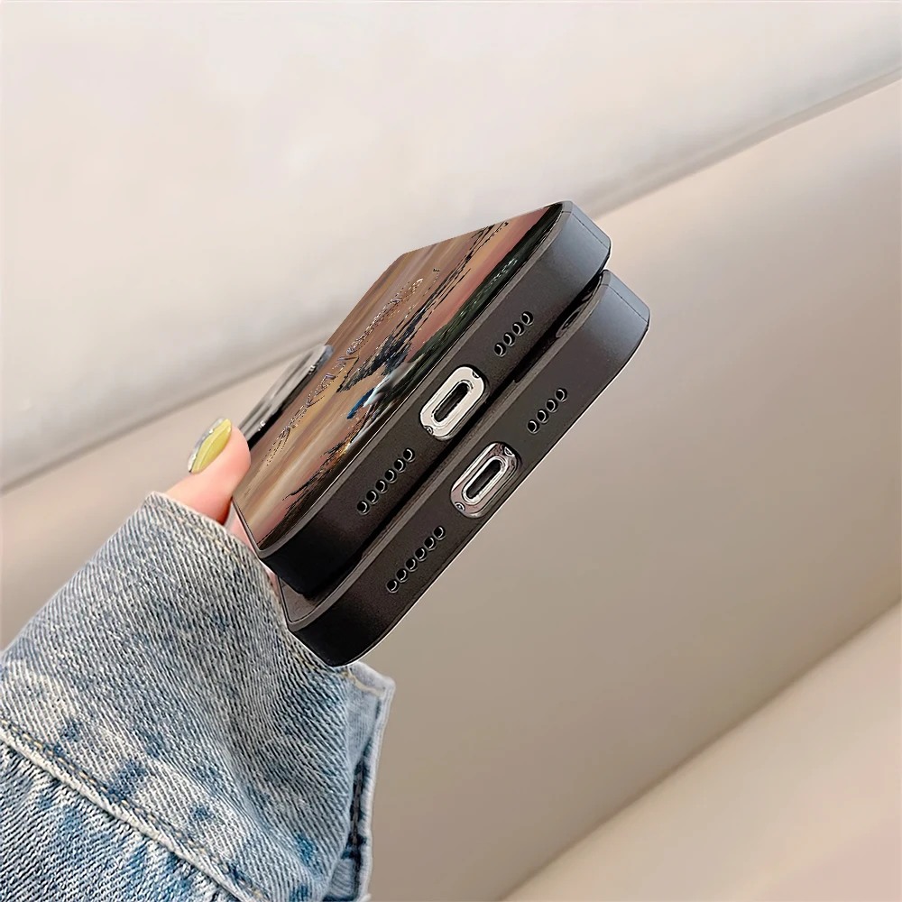 Rapper A-Ashnikko Weedkiller Phone Case for iPhone 12 11 13 14 15 16 Max Pro Plus Black Soft Silicone Cover