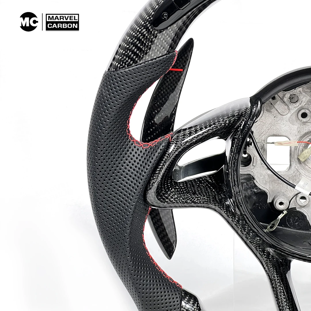 Светодиодный дисплей на руль из углеродного волокна совместимый с McLaren 720S 520S