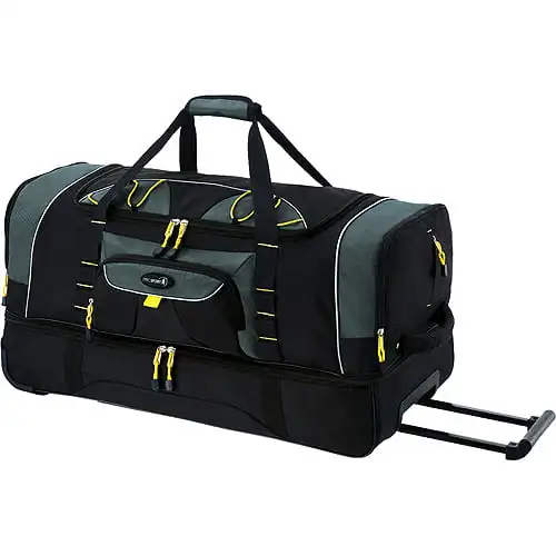 

36" 2-section rolling duffel with blade wheels