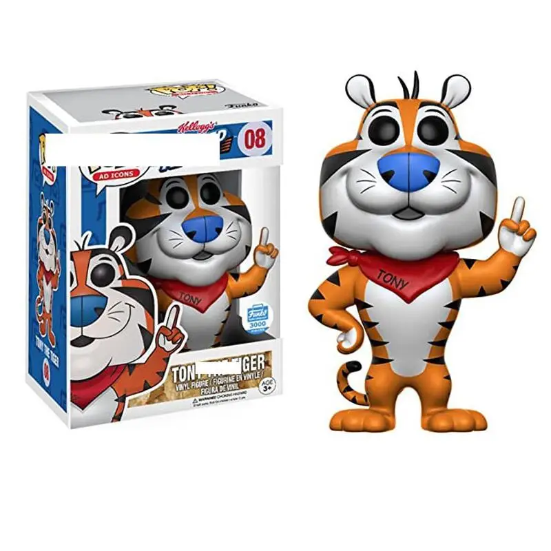 

2022 Characters Tony Tiger Collection Model Toy Vinyl Action Figure Model Anime Men Toys