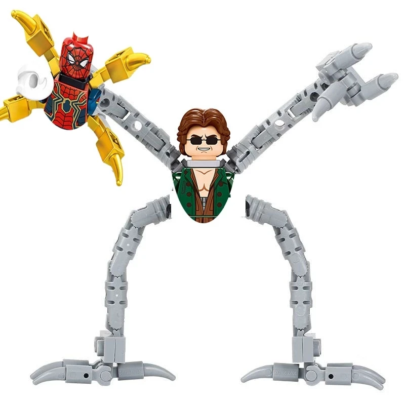 

Фигурки Heros Peter Benjamin Parker доктор осьминог, строительные блоки, игрушки, Рождественский подарок для детей