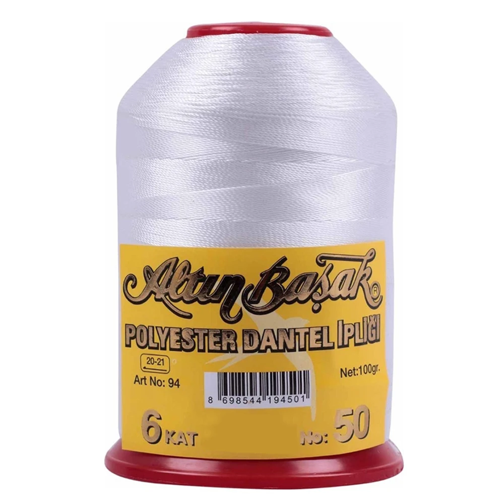 Кружевная пряжа высшего качества № 50 100 г 6 шт. Скатерть из полиэстера занавеска