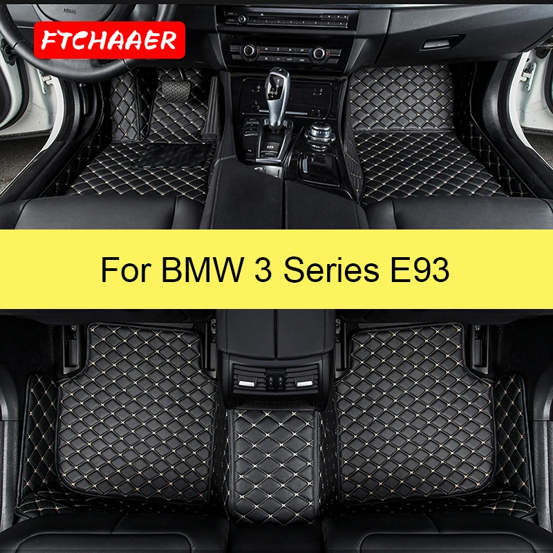

Автомобильные напольные коврики FTCHAAER для BMW E93 3, трансформируемые Alfombrillas Foot Coche, аксессуары для авто