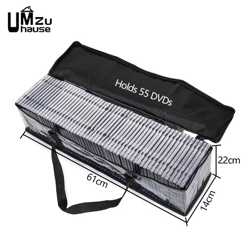 Pаспродажа Большие мешки для хранения DVD, CD VCD дисковые книжки на молнии, портативный органайзер для игрушек и одежды, большая прозрачная сумка с ручкой,... Дешево Большие мешки для хранения DVD, CD VCD дисковые книжки на молнии, портативный органайзер для игрушек и одежды, большая прозрачная сумка с ручкой,...