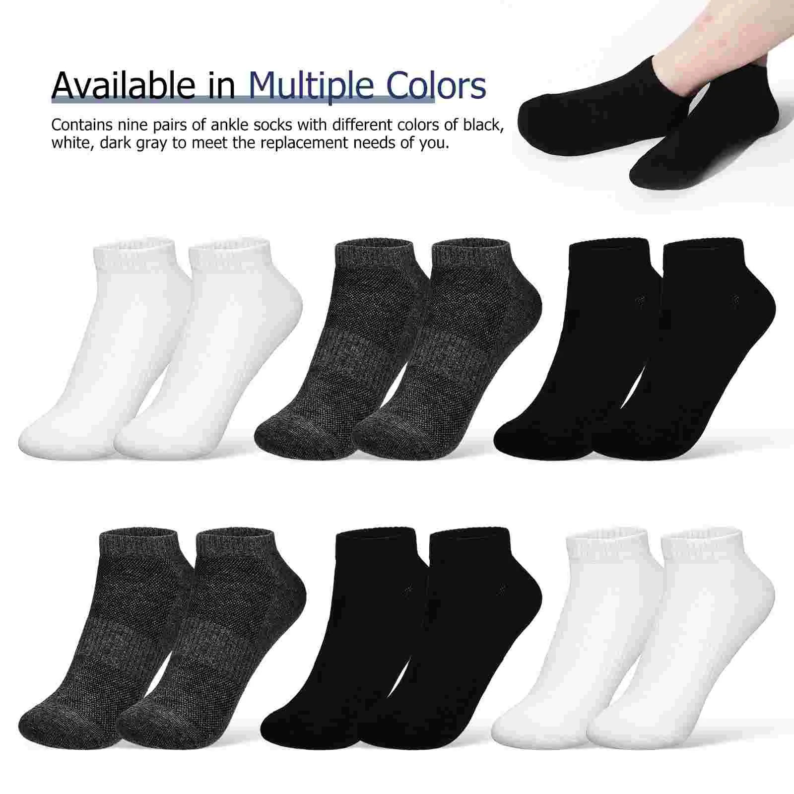 Socks Men Male Ankle Low Cut Short Show No Running Athletic Women White Casual Sock Unisex Thin Cotton S Invisible Liner