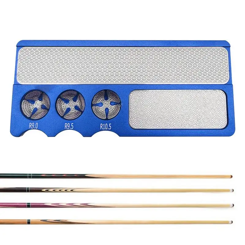 

Cue Tip Shaper Aluminum Alloy Pool Cue Tip Shaper Cue Accessories Portable Billiard Pool Stick Tip Shaping Device For Outdoor