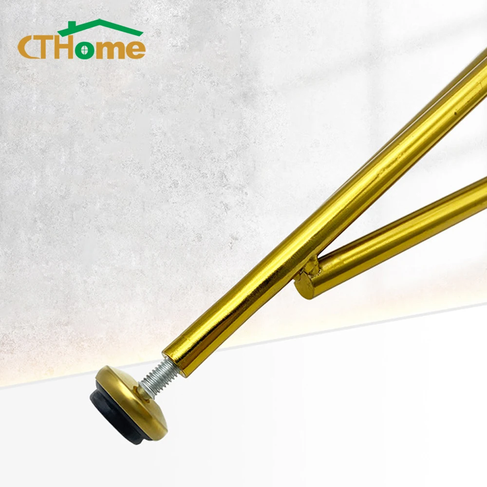 124pcs metal furniture legs for coffee table foot hardware adjustable replacement sofa chair leg bathroom kitchen cabinet feet free global shipping