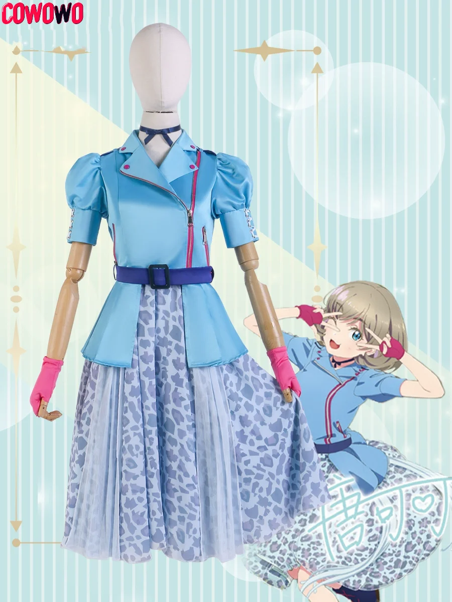 

Отлично! Liella Op популярный Поющий костюм Shibuya Kanon Tang Keke Heanna suосновной Леопардовый принт