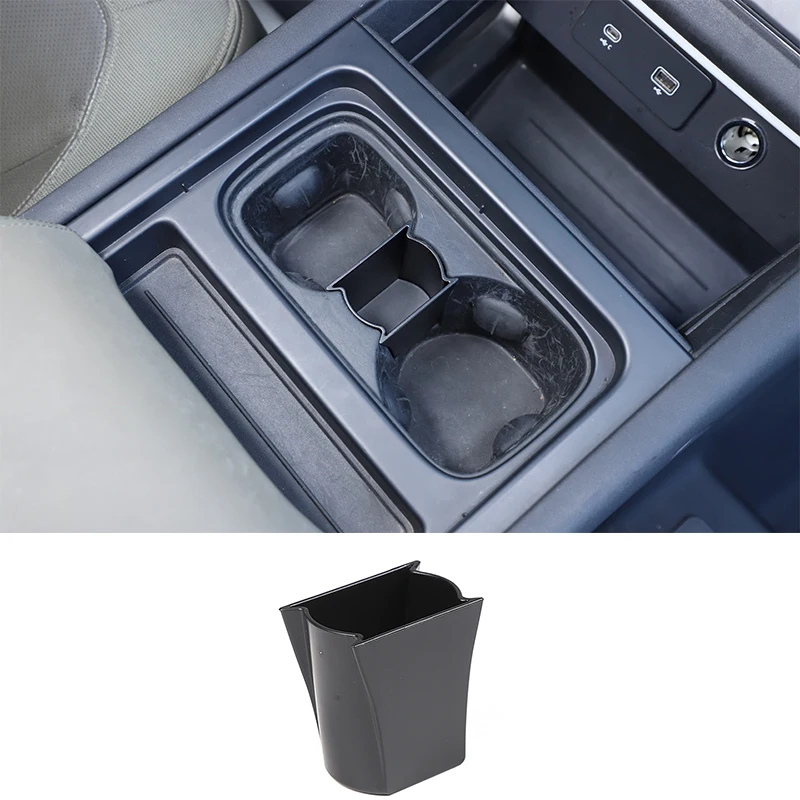 

Для Land Rover Defender/L663/2020-2021 передний ряд, подстаканник, перегородка для ключей, подстаканник для воды, перегородка, ABS, 1 шт.