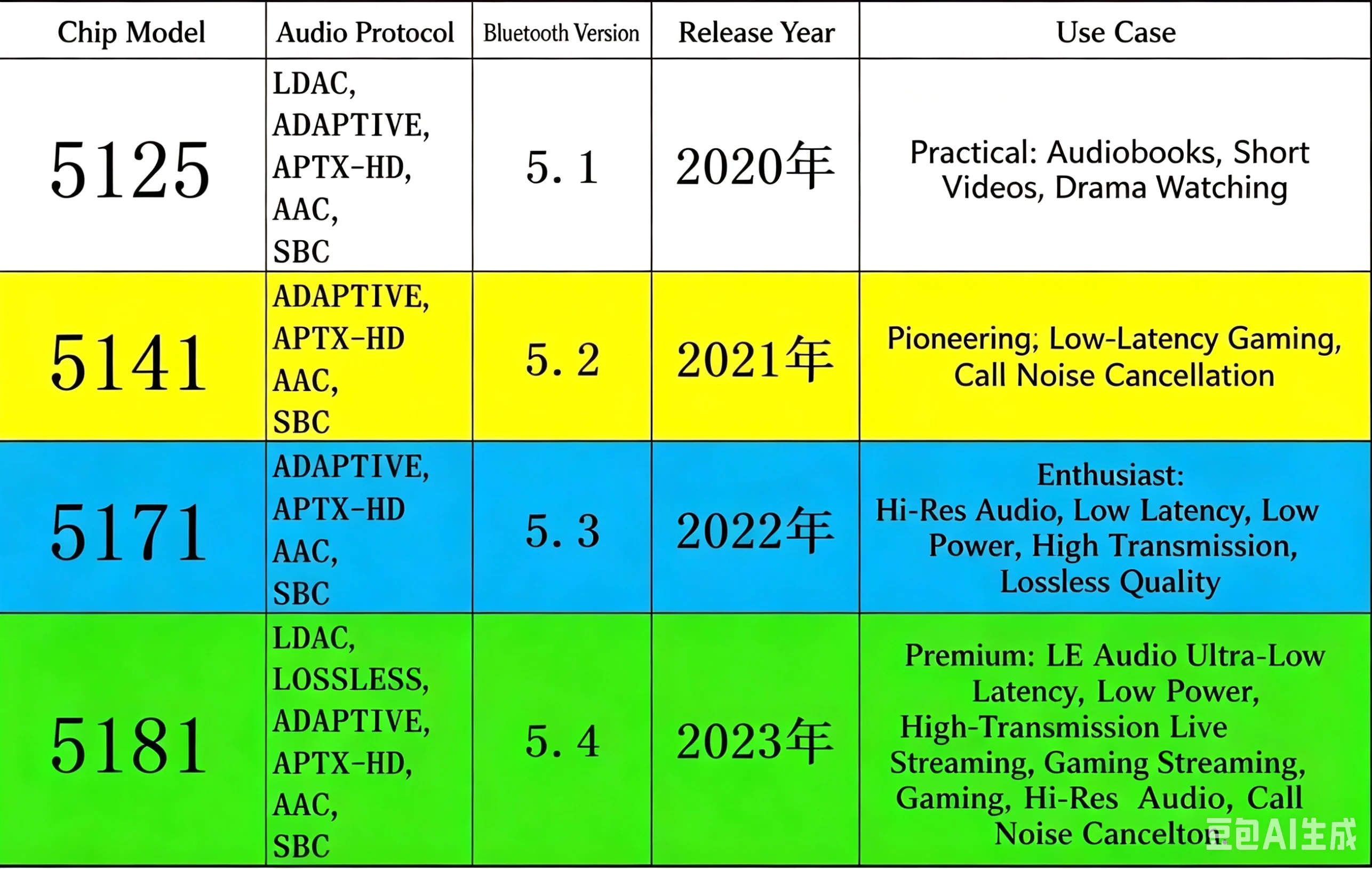Новый кабель для наушников BT5.4 HiFi 5181 с поддержкой LDAC APTX LosslessAdaptiveHD, провод для внутриканальных наушников (IEM) с двойным аккумулятором, кабель для наушников MMCX QDC IE (art.: 3920dc09ae951) - 3920dc09ae951