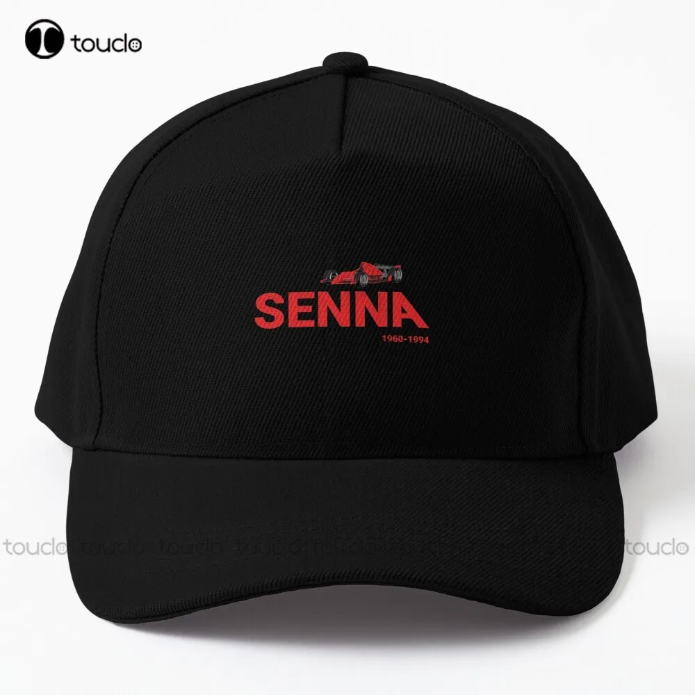 

Ayrton Senna Baseball Cap Hip Hop Cap Personalized Custom Unisex Adult Teen Youth Street Skateboard Cartoon Denim Color Harajuku